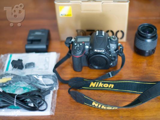 PoulaTo: Nikon D7000 16.2 MP ψηφιακή φωτογραφική μηχανή SLR - Μαύρο (Kit w / AF-S DX VR 18-105mm φακό)